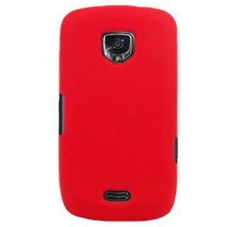 Silicone Skin RED Sleeve Rubber Soft Cover Case for SAMSUNG 4G LTE / i510 [WCE928]: Cell Phones & Accessories