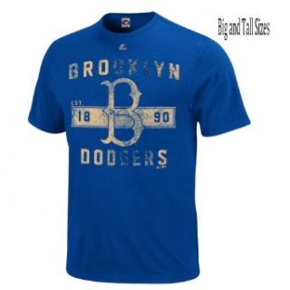 Brooklyn Dodgers T Shirt   Cooperstown Collection, 6XL : Sports Fan T Shirts : Clothing