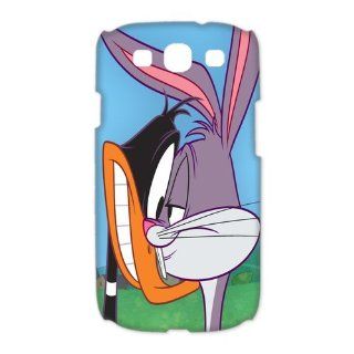 Alicefancy Bugs Bunny Customized Cover Case With Cartoon Theme For samsung galaxy s3 I9300 I9308 I939 QQA30659: Cell Phones & Accessories