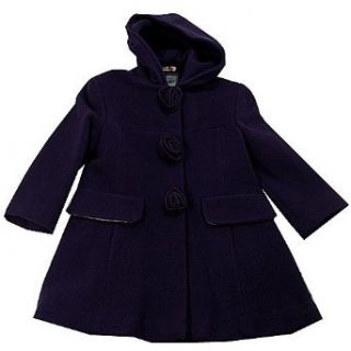 Rothschild Girls Wool Rose Coat (6): Clothing