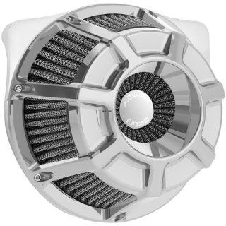 Arlen Ness Inverted Series Air Cleaner Kit   Bevelled   Chrome 18 932: Automotive