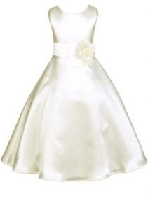 AMJ Dresses Inc Girls Flower Pageant Dress: Special Occasion Dresses: Clothing