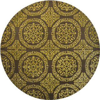 Satara Collection Hand tufted Contemporary Rug (7'9 Round) by Chandra Rugs   Area Rugs