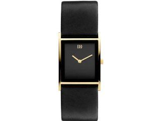 Danish Design IV11Q938 Stainless Steel Case Black Leather Band Black Dial Women's Watch at  Women's Watch store.