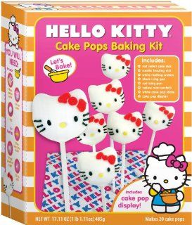 Brand Castle   Hello Kitty Cake Pop Baking Kit, Multi colored: Toys & Games