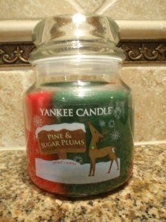 Yankee Candle Swirl Candle Pine & Sugar Plums   Scented Candles