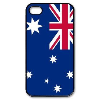 Hard Back Cover Case for iPhone 4/4s Australia Flag iPhone 4/4s Case: Cell Phones & Accessories