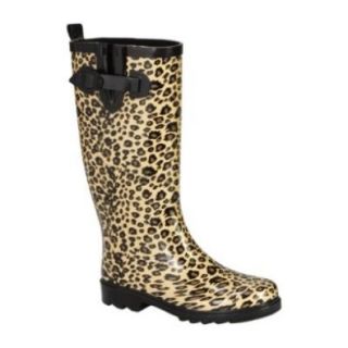 Women's Intrigue Rain Boots "Kittie"   Leopard (9, Leopard) Shoes