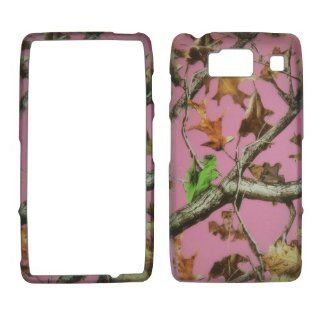 2D Pink Camo Trunk V Motorola Droid Razr HD XT926 Verizon Case Snap on Case Cover Hard Shell Protector Cover Phone Hard Case: Cell Phones & Accessories