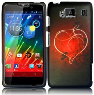 For Motorola Droid Razr Maxx HD XT926M Hard Design Cover Case Heart On Stars Accessory: Cell Phones & Accessories