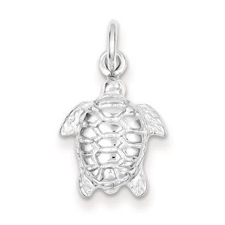 Sterling Silver Turtle Charm: Vishal Jewelry: Jewelry