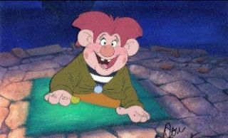 A Troll in Central Park Original Hand Painted Animation Cel   Don Bluth: Entertainment Collectibles