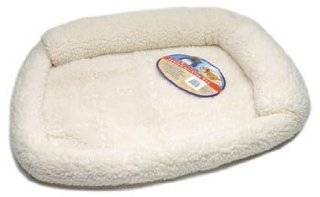 Dog Bed 25Inch   DOG BED WHITE 25in X 20in  Pet Beds 