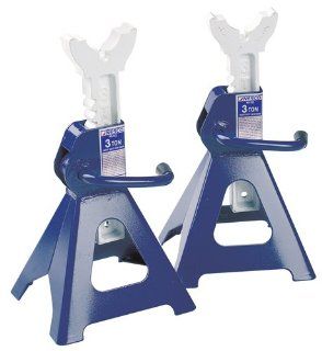 Nesco Tools (952A) Double Locking Jack Stand   3 Ton Capacity: Automotive