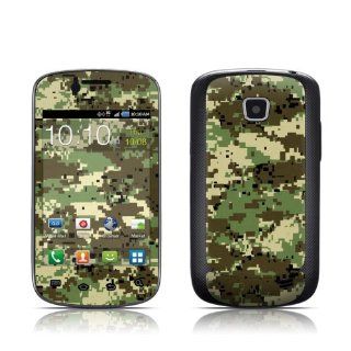 Digital Woodland Camo Design Protective Skin Decal Sticker for Samsung Illusion SCH i110 Cell Phone: Cell Phones & Accessories