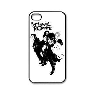 ByHeart My Chemical Romance MCR Hard Back Case Skin for Apple iPhone 4 and 4S   1 Pack   Retail Packaging   4982: Cell Phones & Accessories