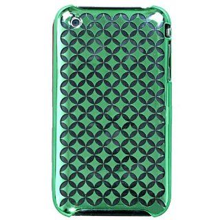 Hard Plastic Snap on Cover Fits Apple iPhone 3G 3GS Green Pane Electroplated Slim Back AT&T (does NOT fit Apple iPhone or iPhone 4/4S or iPhone 5/5S/5C): Cell Phones & Accessories