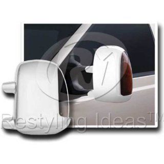 99 07 Ford F250/F350/F450 Super Duty/00 05 Ford Excursion Chrome Mirror Cover W/Hole For Truning Light: Automotive