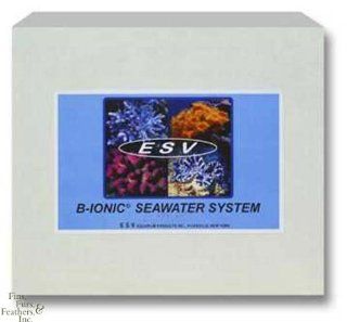 E.S.V. B Ionic Seawater System 200 Gallon Salt Mix (Packaged in Two Boxes) : Aquarium Treatments : Pet Supplies