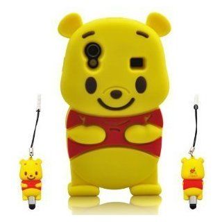 I Need Winnie the Pooh 3D Soft Silicone Case Cover Faceplate Protector for Galaxy Ace S5830: Cell Phones & Accessories
