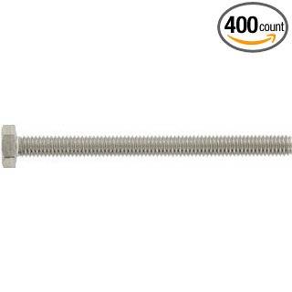 (400pcs) Metric DIN 933 M4X12 Hex Head Cap Screw with Full Thread Stainless Steel A2 Ships Free in USA: Cap Screws And Hex Bolts: Industrial & Scientific