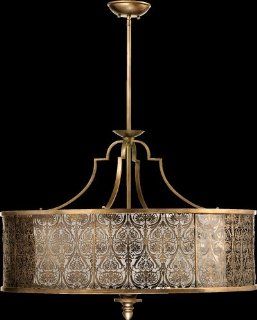 French Damask Light Pendant Size: 27" H x 36" W   Lighting Products  