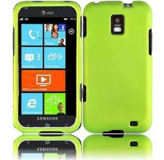 Neon Green Hard Cover Case for Samsung Focus S SGH I937: Cell Phones & Accessories