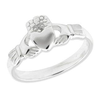 Sterling Silver Claddagh Ring: Jewelry