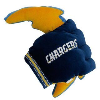 San Diego Chargers Two Tone Lightning Bolt Glove : Sports Related Merchandise : Sports & Outdoors