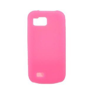 Pink Soft Silicone Gel Skin Cover Case for Samsung Behold II 2 SGH T939: Cell Phones & Accessories