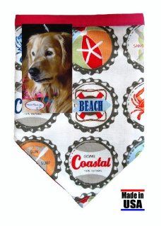 Outerbanks Triangle Tie on Dog Bandana, X large : Pet Bandanas : Pet Supplies