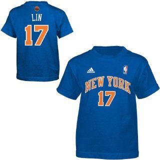 Adidas New York Knicks Jeremy Lin Youth (Sizes 8 20) Game Time T Shirt Extra Large : Sports & Outdoors