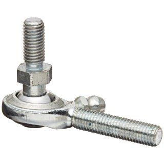 Sealmaster CFML 4YN Rod End Bearing With Y Stud, Two Piece, Commercial, Regreasable, Left Hand Male to Right Hand Male Shank, 1/4" 28 Shank Thread Size, 25 degrees Misalignment Angle, 0.969" Thread Length: Industrial & Scientific