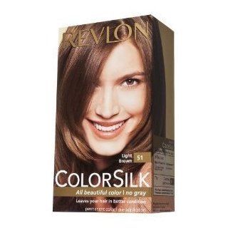 Revlon Colorsilk Beautiful Color, Light Brown # 51, 1 Application : Chemical Hair Dyes : Beauty
