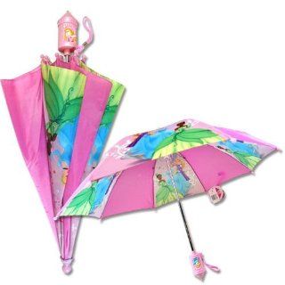 Disney Princess Cinderella Rapunzel Tiana Umbrella Castle Molded 3D Handle Toys & Games