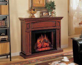 Georgetown Premium Cherry Classic Flame Electric Fireplace  