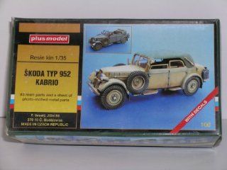 Plus Model "German World War II Skoda Typ 952 Kabrio Staff Car"   Resin Model Kit: Everything Else