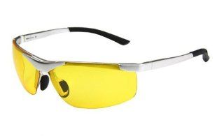 Night Vision Glasses Driving Mirror Glare Polarized Sunglasses At Night Driving Glasses: Sports & Outdoors