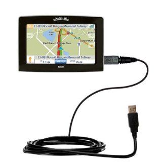 Classic Straight USB Cable for the Magellan Maestro 4250 with Power Hot Sync and Charge Capabilities   Uses Gomadic TipExchange Technology: GPS & Navigation