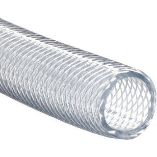 Nalgene 8005 980 Braided PVC Food Grade Tubing for High Pressure, Extra Flexible, Clear, Inch: Industrial Plastic Tubing: Industrial & Scientific