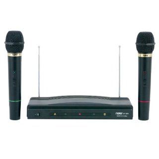 Naxa NAM 984 Professional Dual Wireless Microphone System 