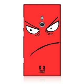 Head Case Designs Angry Emoticon Kawaii Edition Protective Back Case For Nokia Lumia 800: Cell Phones & Accessories