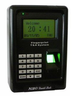 David Link DL 958 Biometric Time Clock Fingerprint Attendance System(With USB download) : Electronics