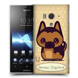 Head Case Designs German Shepherd Wonder Dogs Hard Back Case Cover for Sony Xperia acro S LT26W: Cell Phones & Accessories