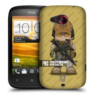 Head Case Designs PMC Full Military Babies Hard Back Case Cover for HTC Desire C: Cell Phones & Accessories