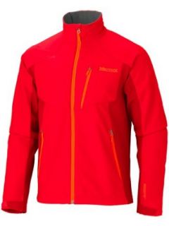 Marmot Prodigy Soft Shell Jacket   Windstopper (For Men)   ROCKET RED/TEAM RED Sports & Outdoors
