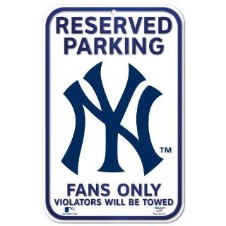 MLB New York Yankees 11 by 17 inch Sign  Sports Fan Street Signs  Sports & Outdoors