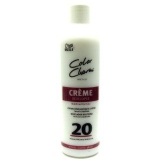Wella Color Charm Creme Developer, 20 Volume   16 oz : Chemical Hair Dyes : Beauty