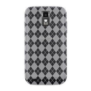 Amzer AMZ92238 Luxe Argyle High Gloss TPU Soft Gel Skin Case for Samsung Galaxy S II SGH T989   1 Pack   Frustration Free Packaging   Clear: Cell Phones & Accessories