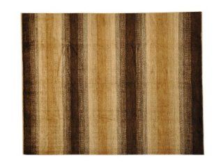 100% Wool 8'X10' Hand Knotted Natural Dyes Striped Modern Gabbeh Area Rug Sh1255   Hand Knotted Rugs